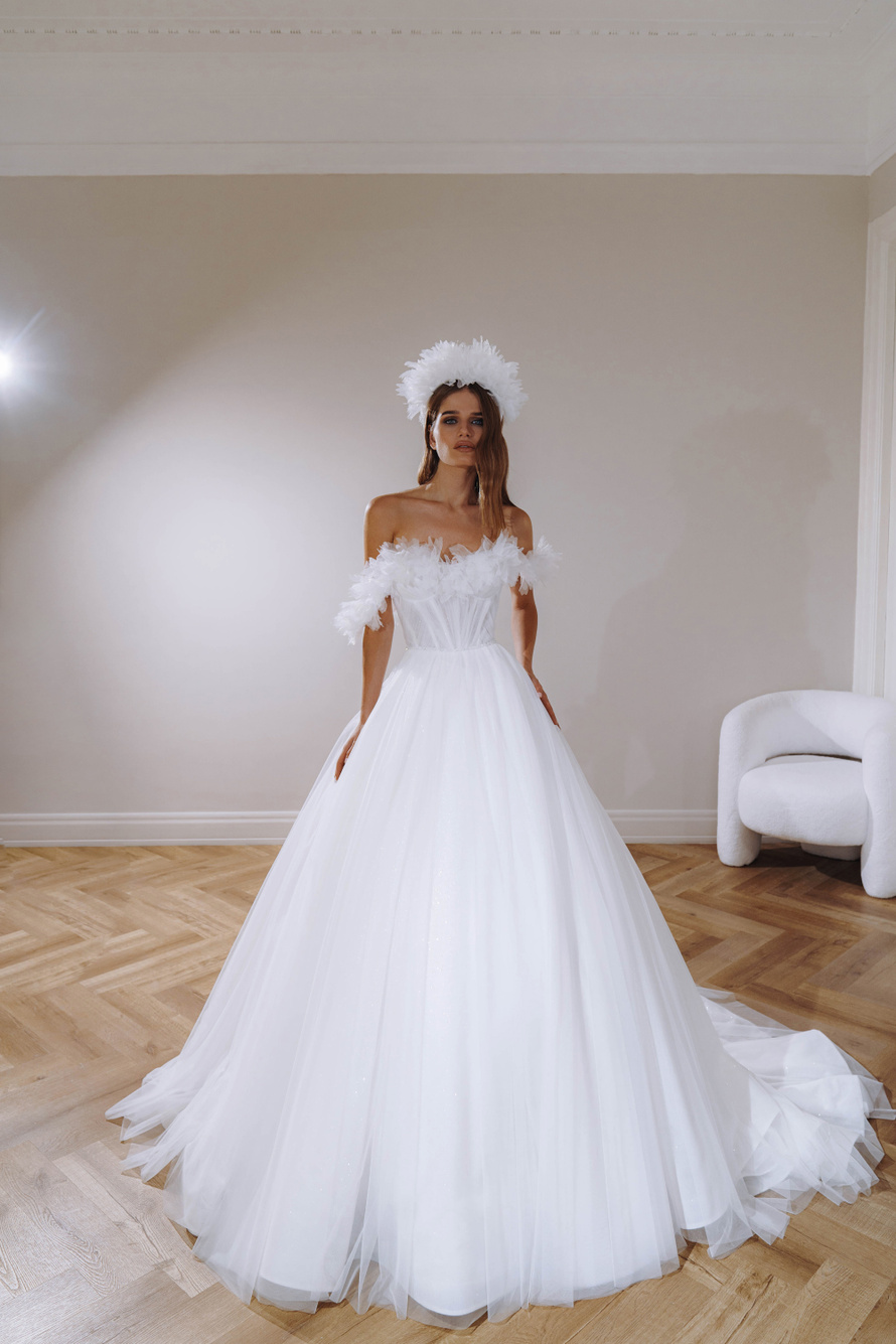 Купить свадебное платье «Софи» Патрисия Кутюр из коллекции 2023 года в салоне «Мэри Трюфель»