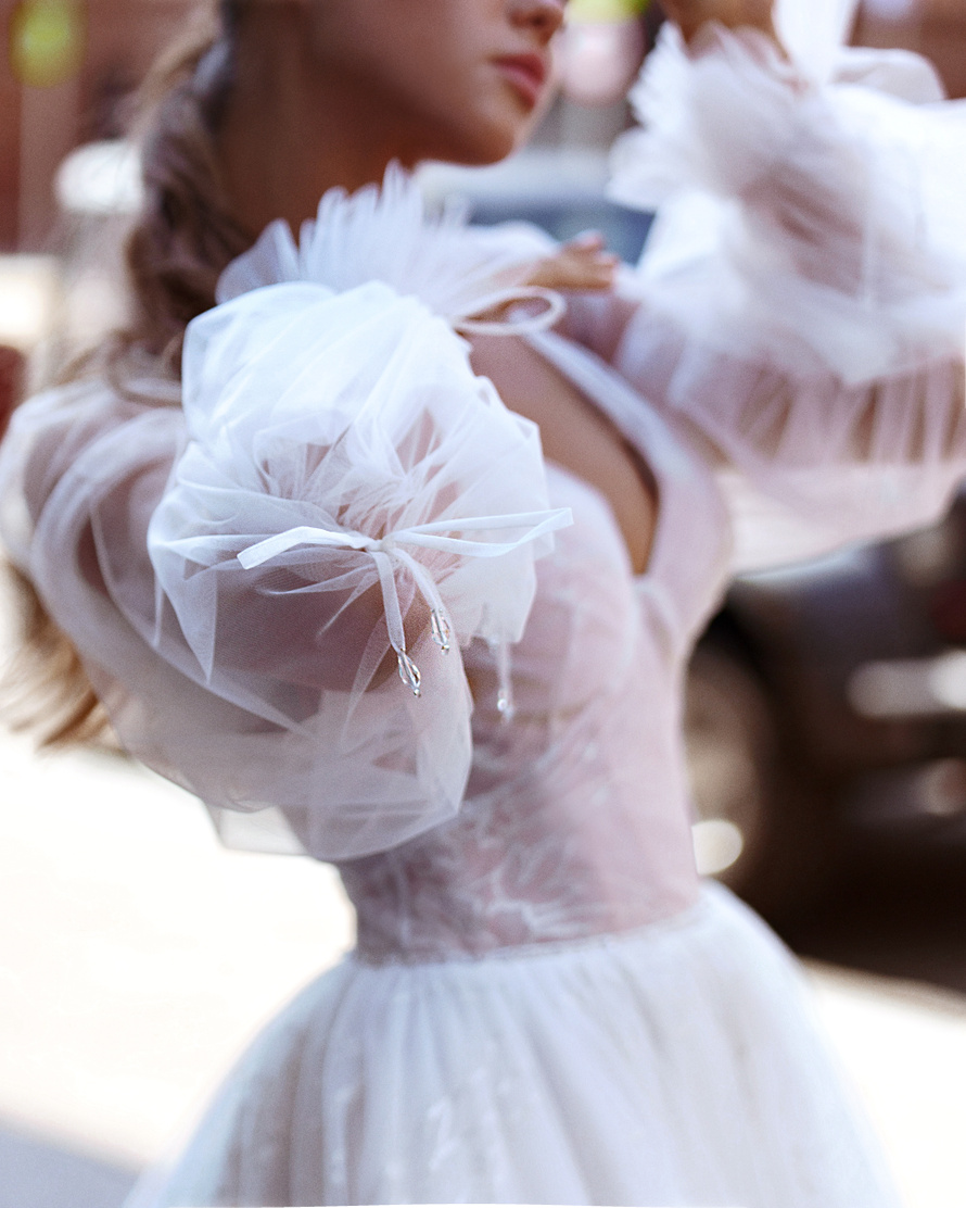 Купить свадебное платье «Миней» Бламмо Биамо из коллекции Нимфа 2020 года в Москве