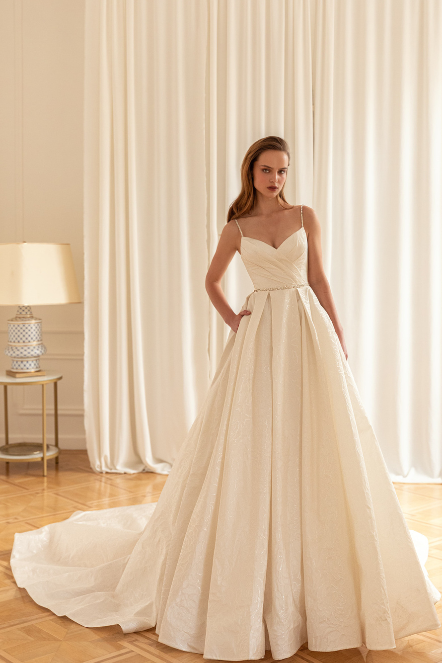 Купить свадебное платье «Дженни» Евы Лендел из коллекции 2022 в «Мэри Трюфель»
