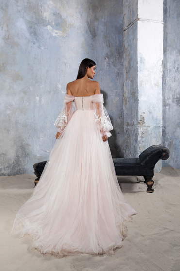 Купить свадебное платье «Лючия» Секрет Споса из коллекции Блеск 2022 года в салоне «Мэри Трюфель»