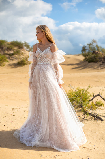 Свадебное платье «Ирма» Лула Кави — купить в Волгограде платье Ирма из коллекции "2021"