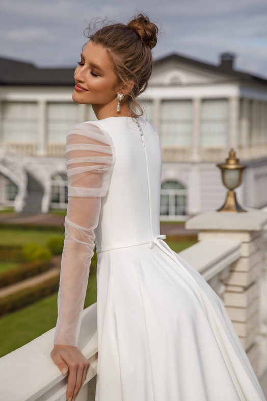 Купить свадебное платье «Соланж» Стрекоза из коллекции Версаль 2022 года в салоне «Мэри Трюфель»