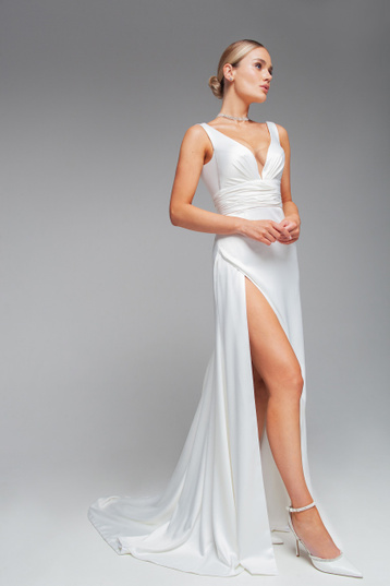 Купить свадебное платье «Луара» Рара Авис из коллекции Волны 2024 года в салоне «Мэри Трюфель»