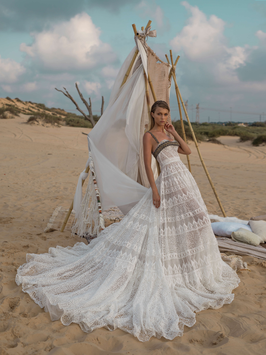 Купить свадебное платье «Мина» Рара Авис из коллекции Вайлд Соул 2019 года в интернет-магазине