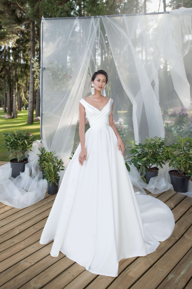 Купить свадебное платье «Рем» Бламмо Биамо из коллекции Нимфа 2020 года в Нижнем Новгороде