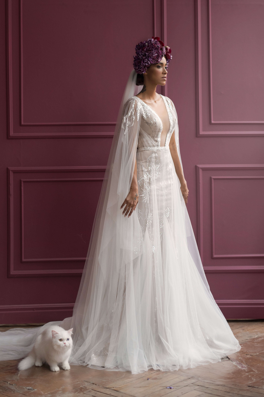 Купить свадебное платье «Матис» Бламмо Биамо из коллекции Нимфа 2020 года в Санкт-Петербурге