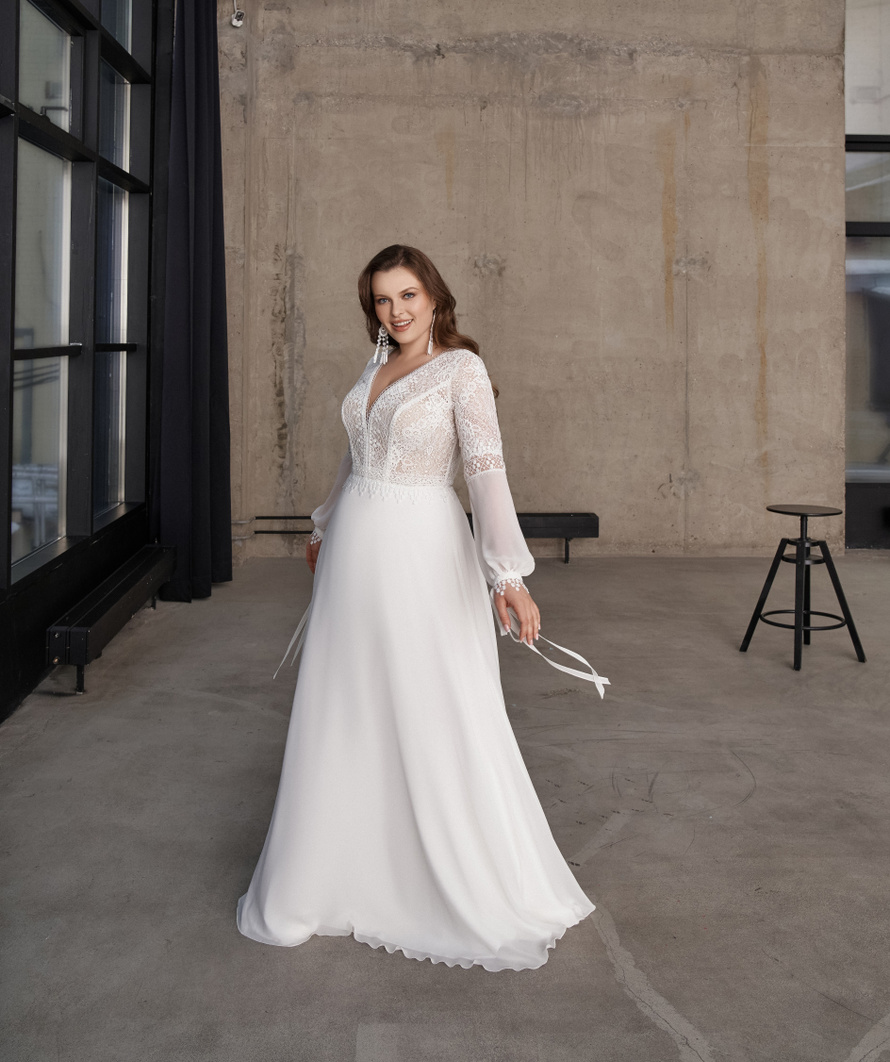 Купить свадебное платье «Мэдди» Кукла из коллекции Префолл 2023 года в салоне «Мэри Трюфель»