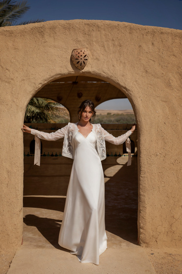 Свадебное платье «Беркли» Татьяны Каплун — купить в Краснодаре платье Беркли  из коллекции «Страсть пустыни» 2020