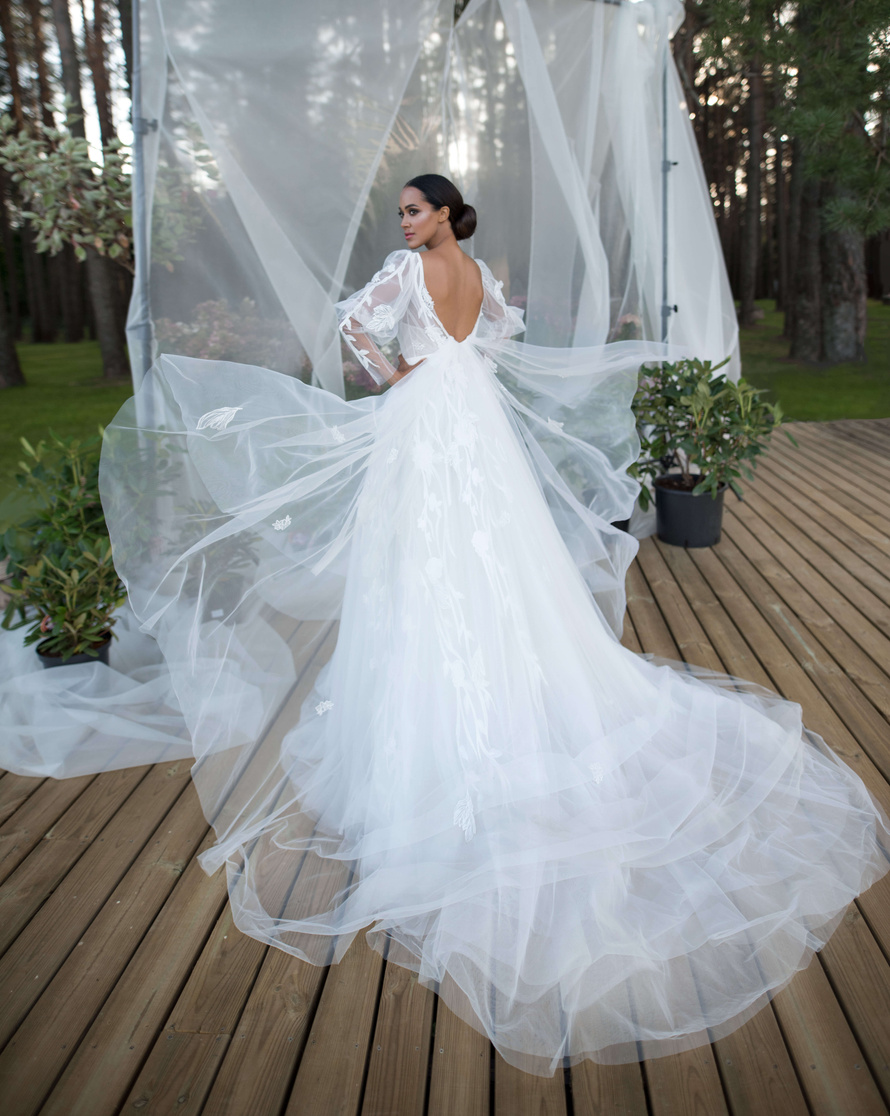 Купить свадебное платье «Тайлер» Бламмо Биамо из коллекции Нимфа 2020 года в Москве