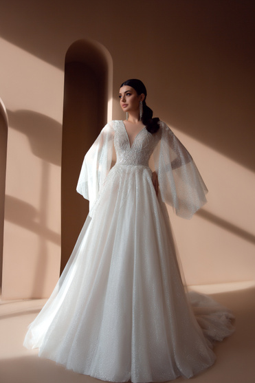 Купить свадебное платье Марево Армония из коллекции 2021 года в салоне «Мэри Трюфель»