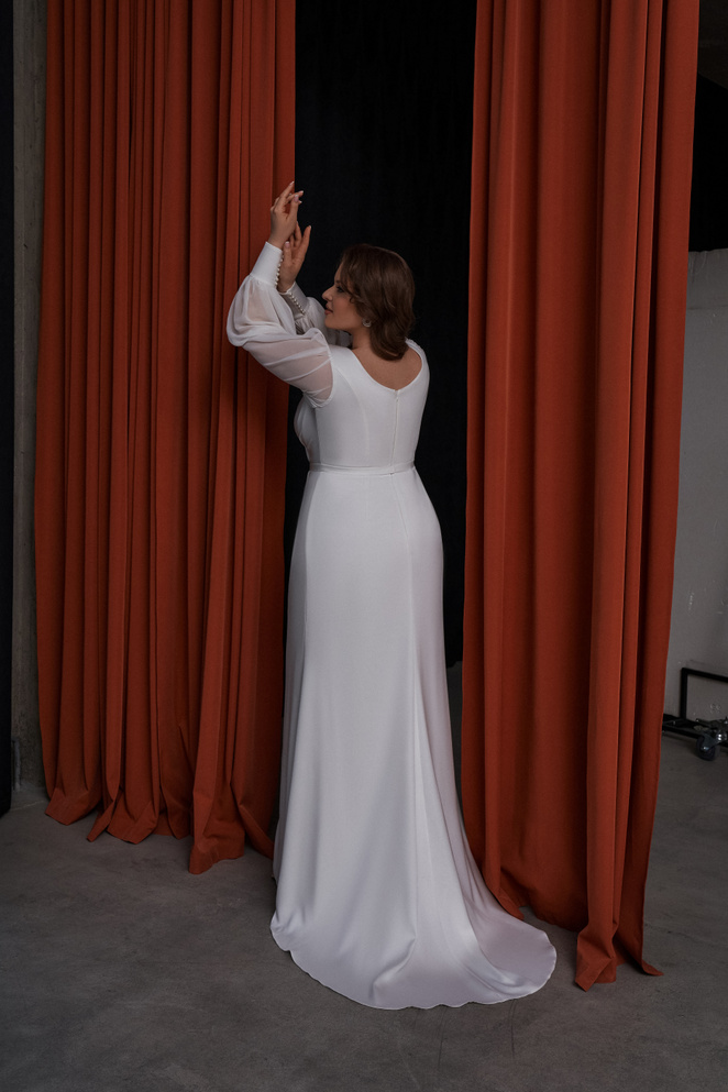 Купить свадебное платье «Адалинда» Кукла из коллекции Префолл 2023 года в салоне «Мэри Трюфель»