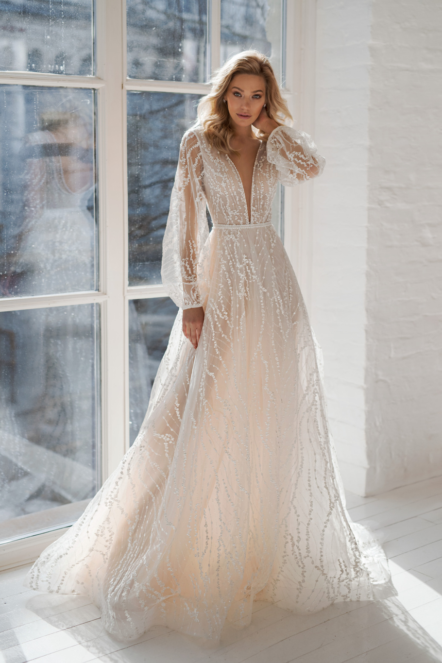 Купить свадебное платье «Аманда» Натальи Романовой из коллекции 2020 в салоне «Мэри Трюфель»