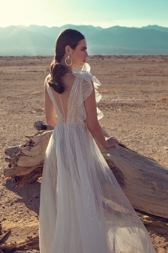 Свадебное платье «Лолис» Татьяны Каплун — купить в Краснодаре платье Лолис из коллекции «Дикий запад» 2021
