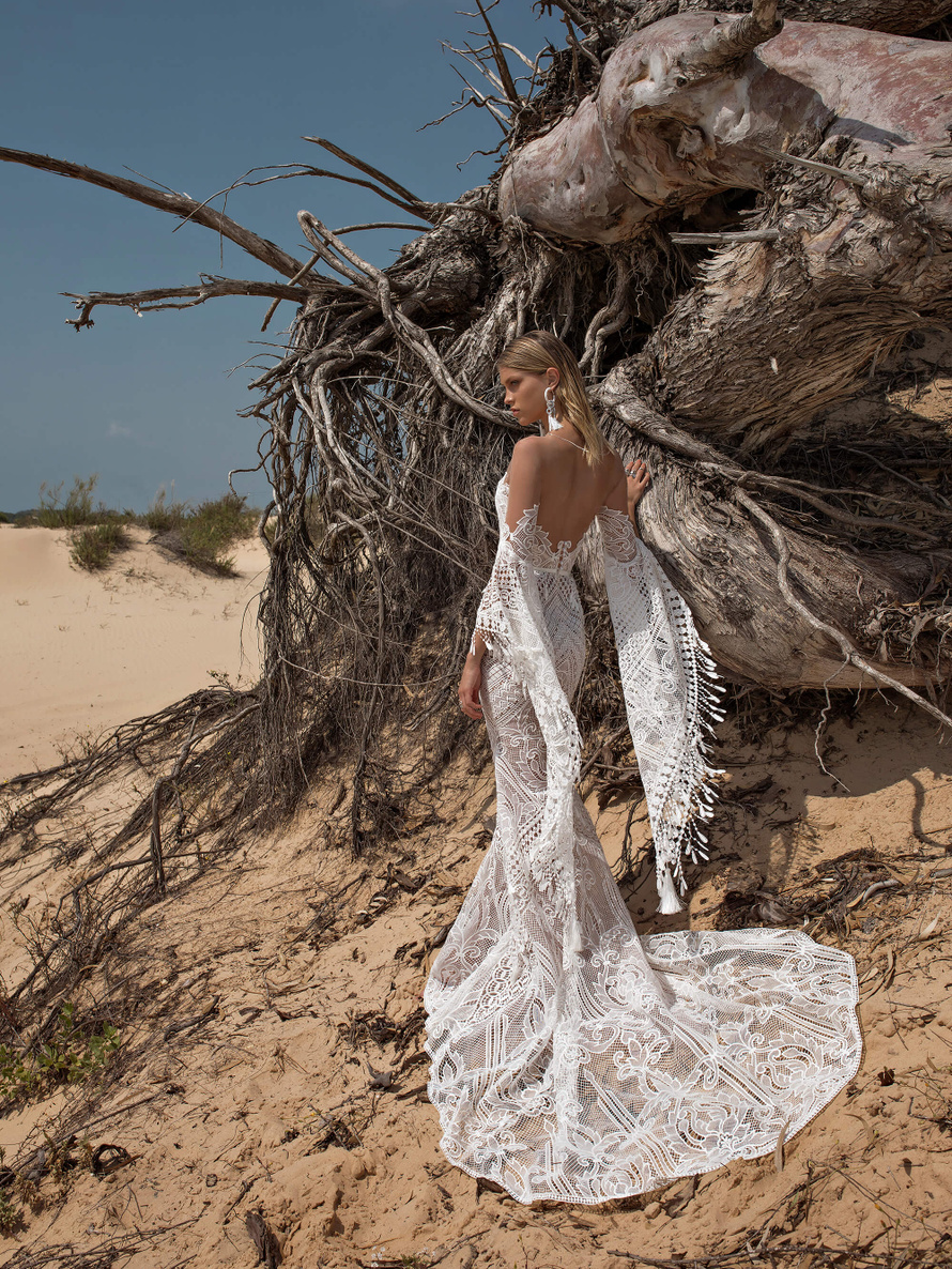 Свадебное платье «Лари» Рара Авис из коллекции Вайлд Соул 2019 года фото, цена