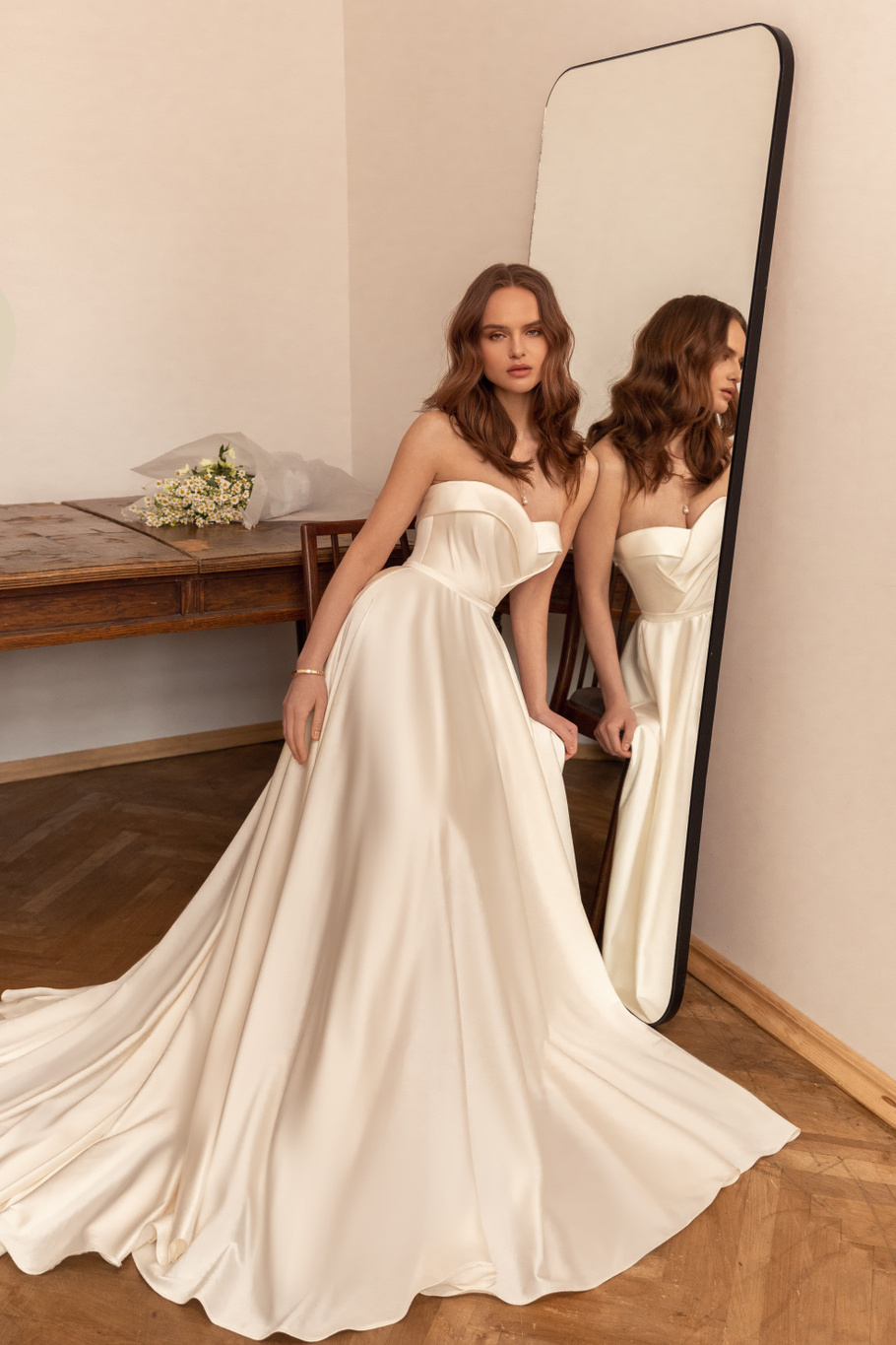 Купить свадебное платье «Летти» Евы Лендел из коллекции 2022 в «Мэри Трюфель»