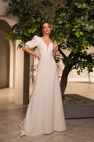 Купить свадебное платье «Тэйвора» Мэрри Марк из коллекции Минимализм 2023 года в салоне «Мэри Трюфель»