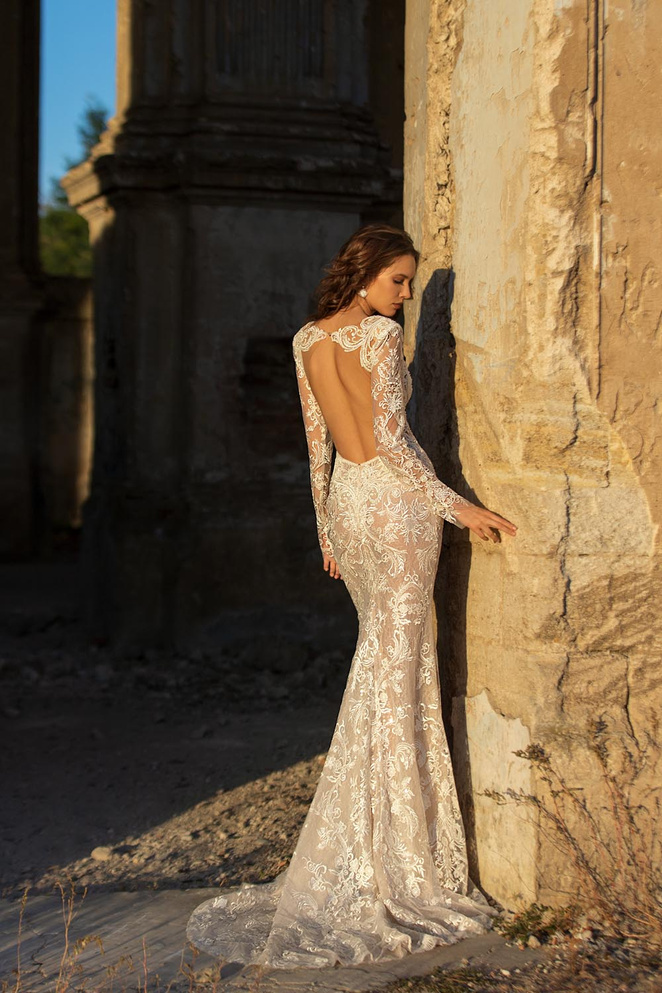 Купить свадебное платье «Джорджина» Евы Лендел из коллекции 2021 в Краснодаре 