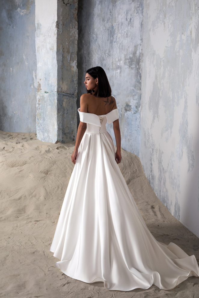 Купить свадебное платье «Альта» Секрет Споса из коллекции Блеск 2022 года в салоне «Мэри Трюфель»