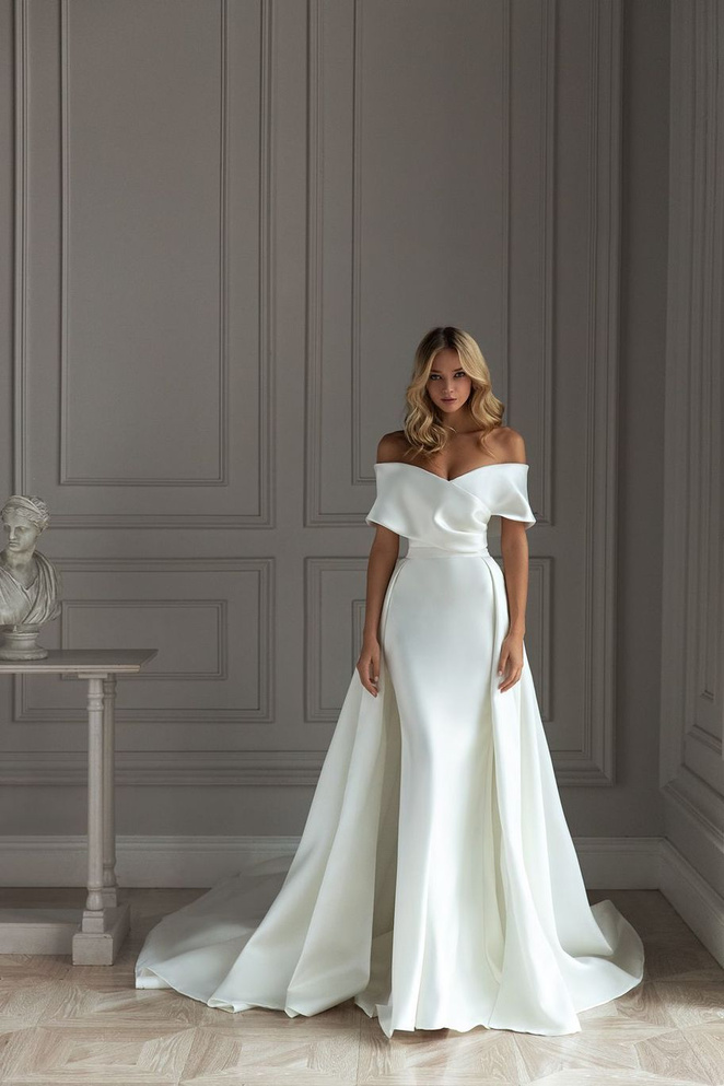 Купить свадебное платье «Джесс» Евы Лендел из коллекции 2021 в Ярославлье 