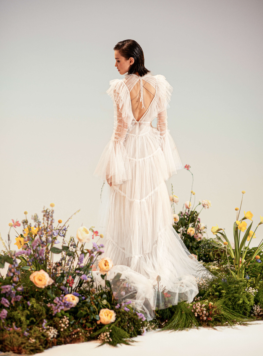 Купить свадебное платье «Романи+Сова» Рара Авис из коллекции Оазис 2022 года в салоне «Мэри Трюфель»