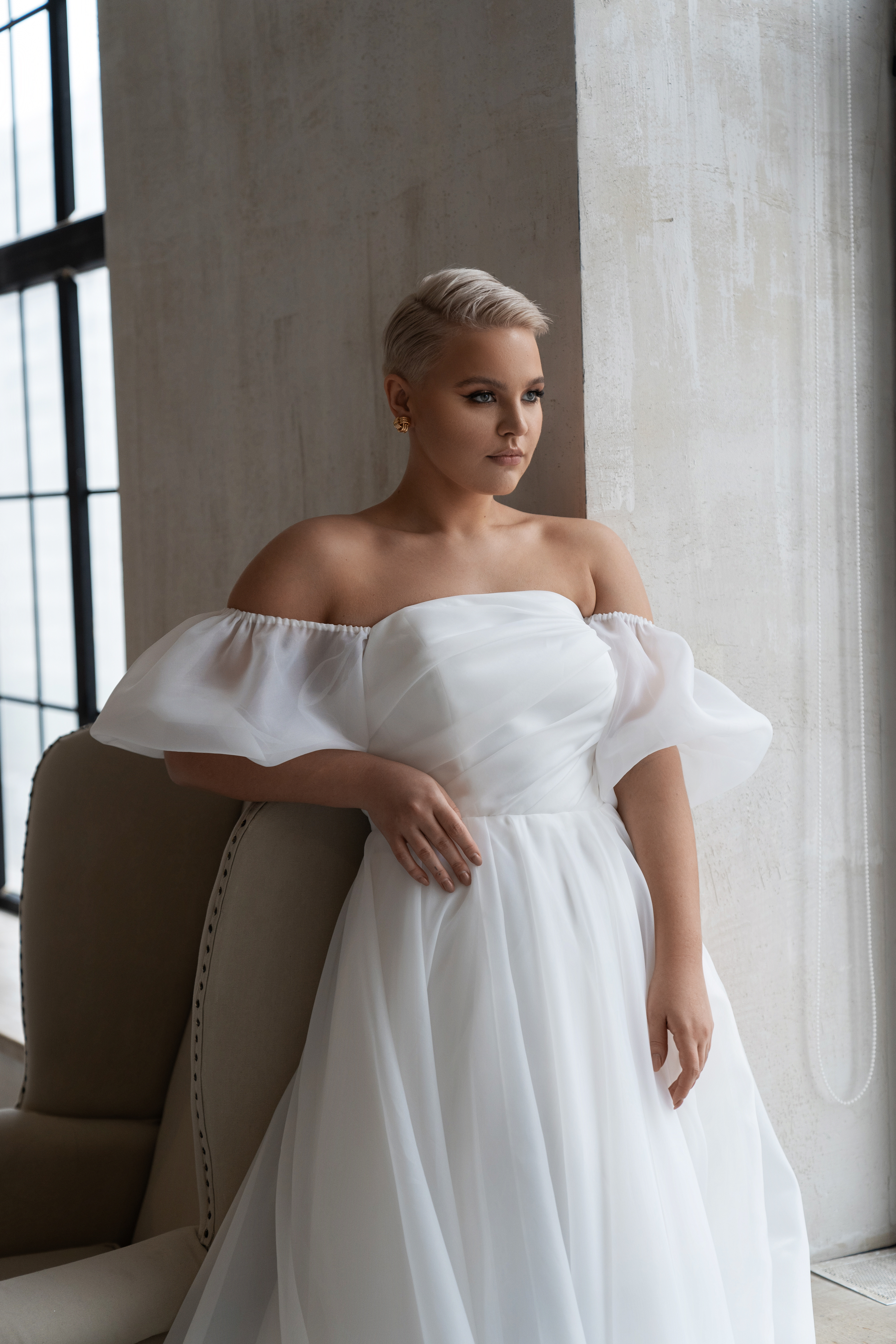 Свадебное платье «Орита плюс сайз» Марта — купить в Ростове платье Орита из коллекции 2021 года