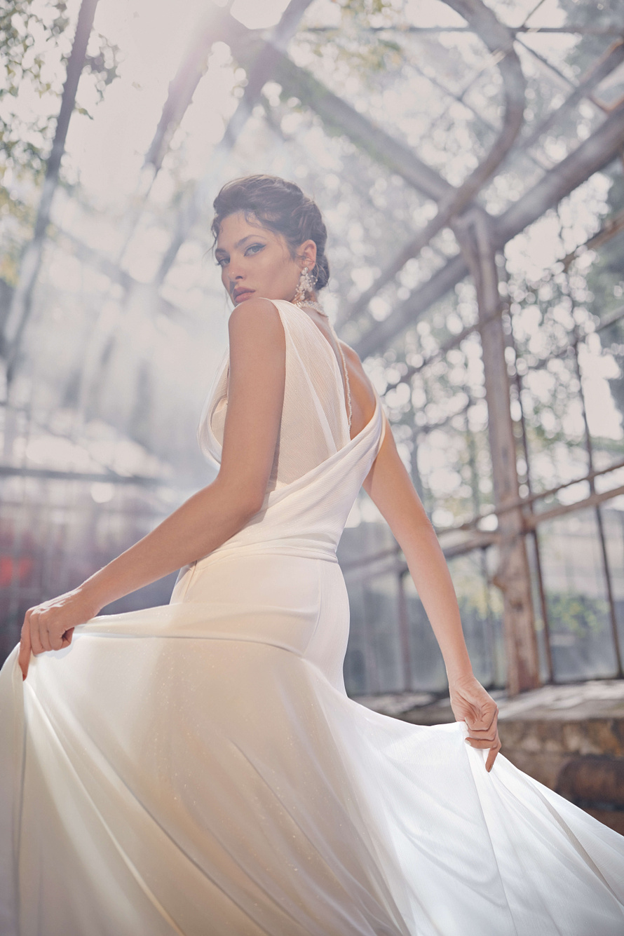 Купить свадебное платье «Ила» Анже Этуаль из коллекции Леди Перл 2021 года в салоне «Мэри Трюфель»