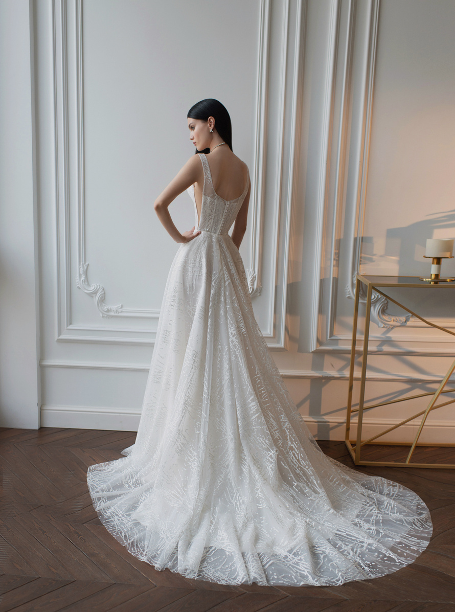 Купить свадебное платье «Агнесс» Татьяна Каплун из коллекции 2022 года в салоне «Мэри Трюфель»