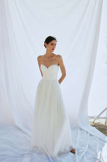 Свадебное платье «18052» Лиретта  — купить в Краснодаре платье 18052 из коллекции 2020