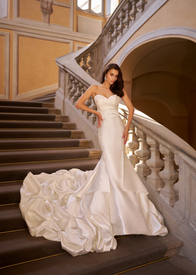 Satin wedding dresses