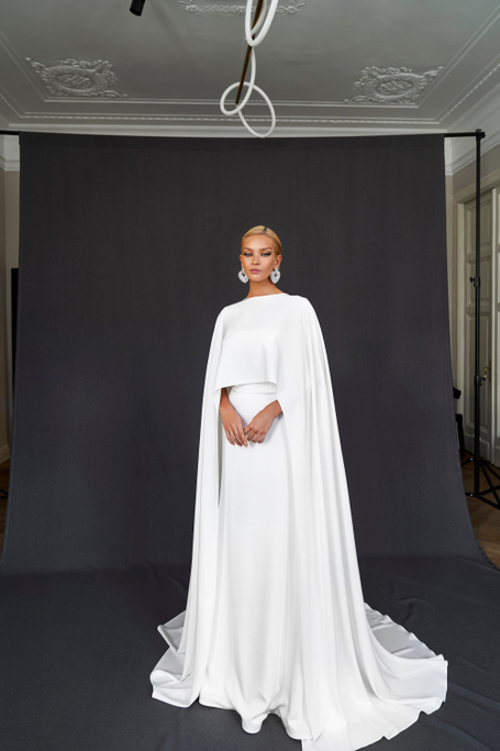 Купить свадебное платье Кристин Марта из коллекции 2023 года в салоне «Мэри Трюфель»