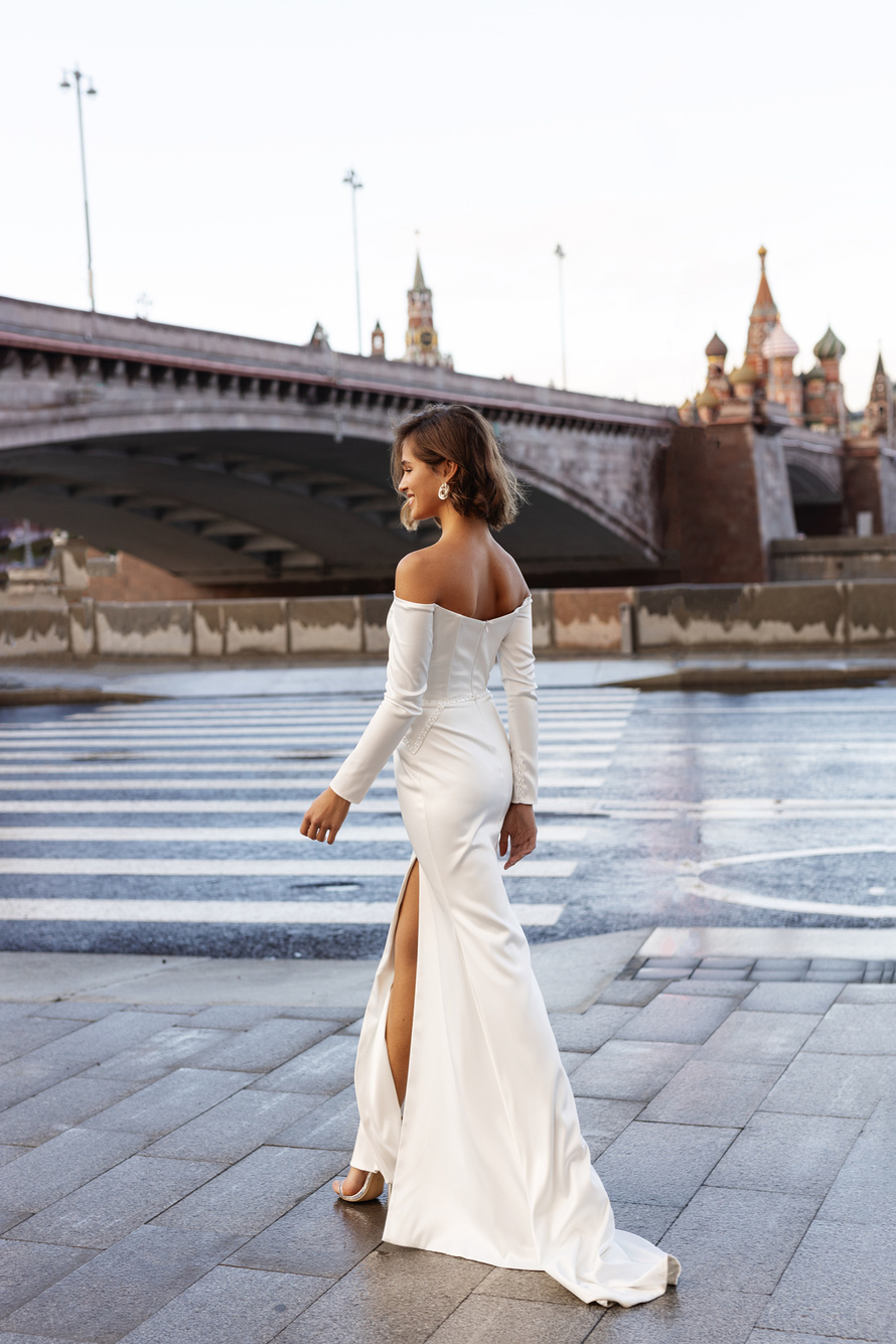 Купить свадебное платье «Мон Шери» Анна Кузнецова из коллекции Муза 2022 года в салоне «Мэри Трюфель»