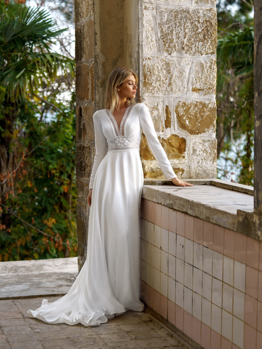 Купить свадебное платье «Нелиа» Сонеста из коллекции 2022 года в салоне «Мэри Трюфель»