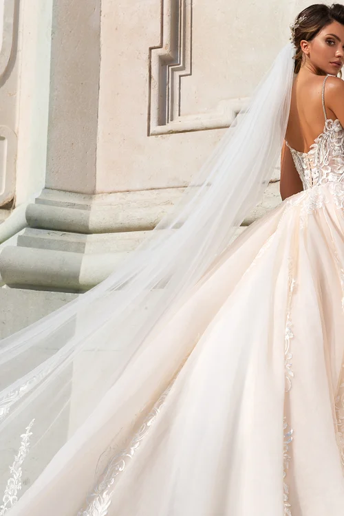 Свадебное платье «Кэрол» Кристал Дизайн — купить в Волгограде платье Кэрол из коллекции "2018" Кэрол