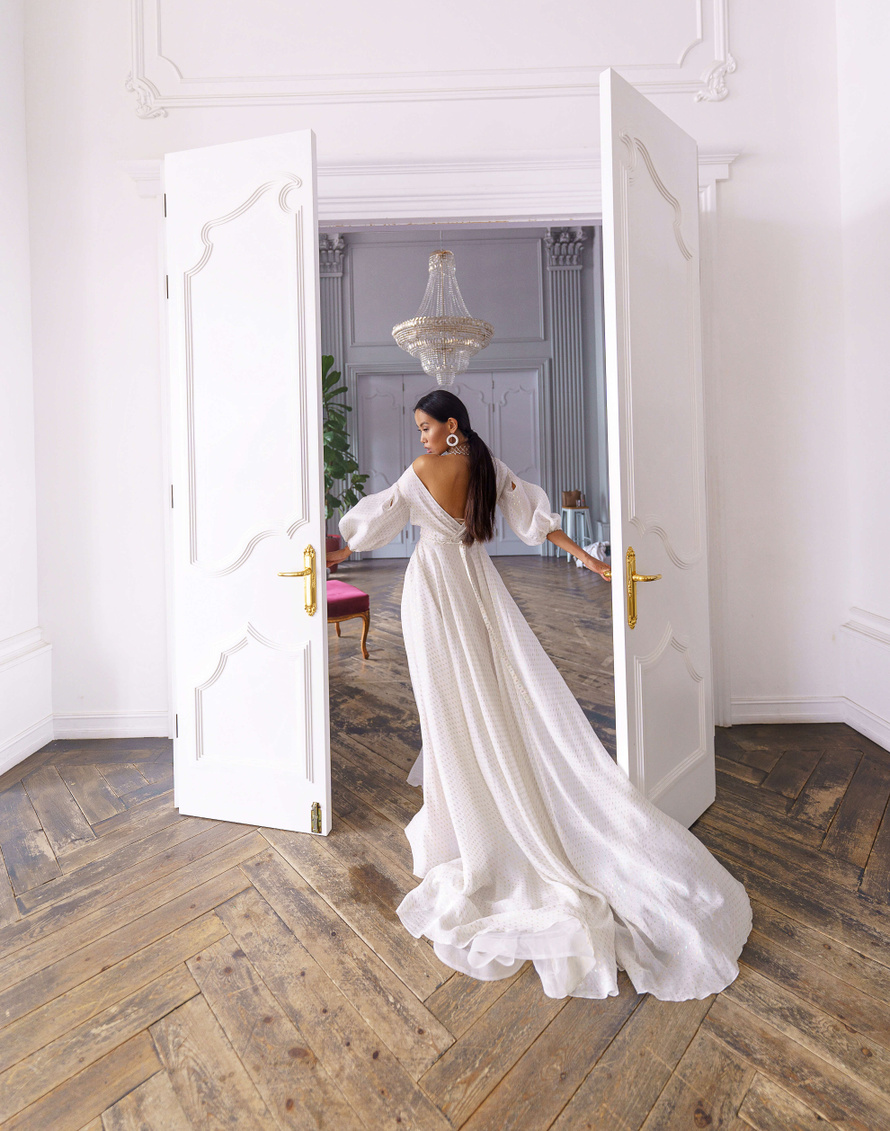 Купить свадебное платье «Летта» Рара Авис из коллекции Искра 2021 года в интернет-магазине