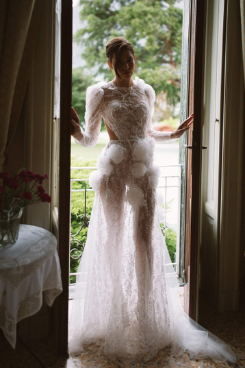 Купить свадебное платье «Аквамарин» Рара Авис из коллекции Иль Мио Диаманте 2024 года в салоне «Мэри Трюфель»