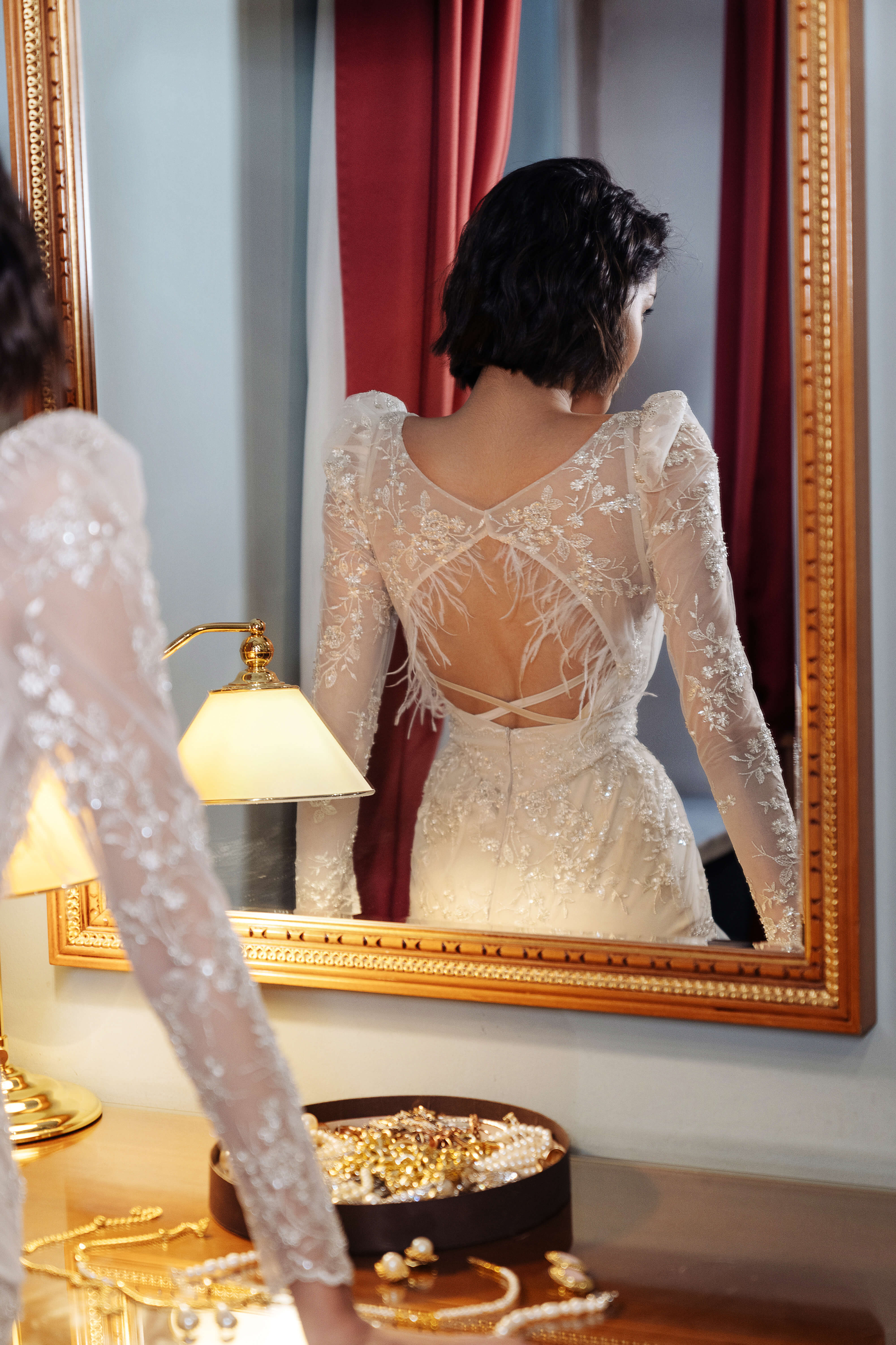 Купить свадебное платье «Стокгольм» Анже Этуаль из коллекции Влюбиться 2022 года в салоне «Мэри Трюфель»
