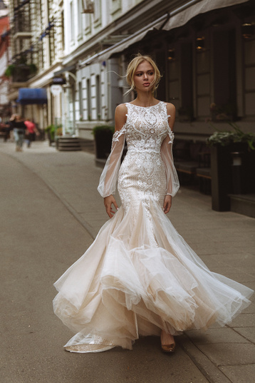 Купить свадебное платье «Хасия» Патрисия из коллекции 2019 года в Москве