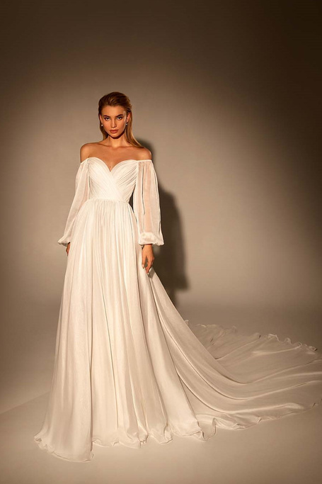 Купить свадебное платье «Даниэлла» Кристал Дизайн из коллекции Мьюз 2021 в интернет-магазине «Мэри Трюфель»