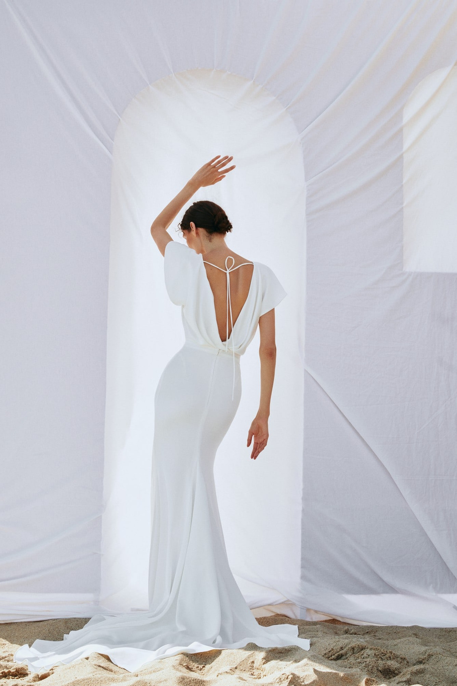 Свадебное платье «18048» Лиретта  — купить в Краснодаре платье 18048 из коллекции 2020