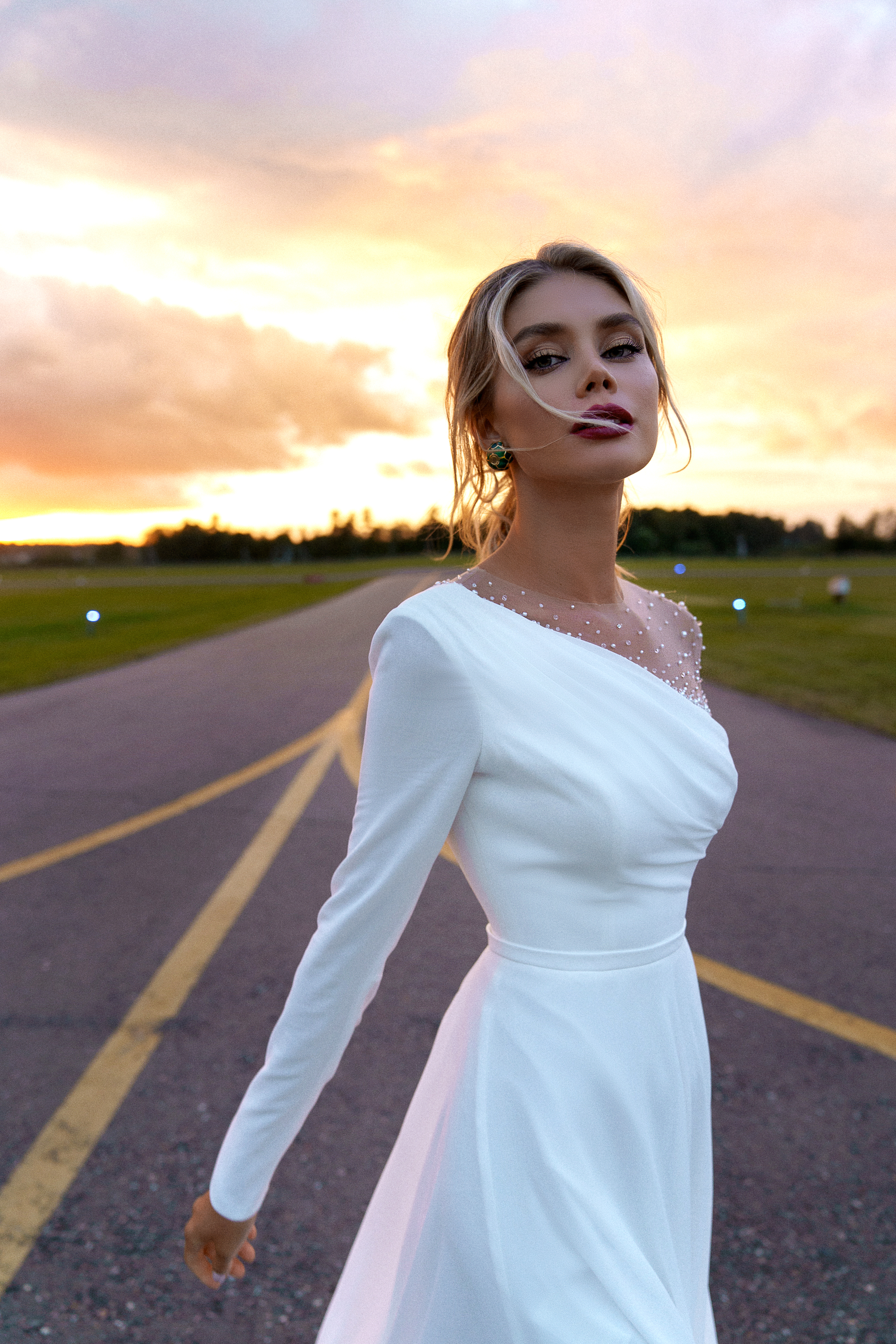 Купить свадебное платье «Флоранс» Натальи Романовой из коллекции 2021 в салоне «Мэри Трюфель»