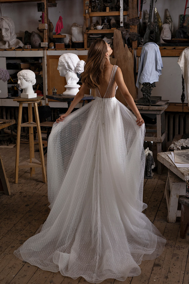 Купить свадебное платье «Лимия» Рара Авис из коллекции Шайн Брайт 2020 года в интернет-магазине