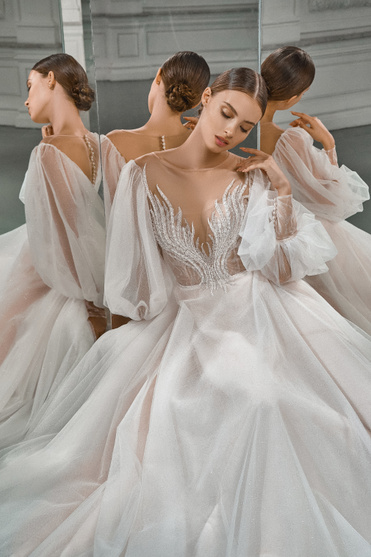 Свадебное платье «Найтири» Мэрри Марк  — купить в Волгограде платье Найтири из коллекции «Гэлакси» 2021