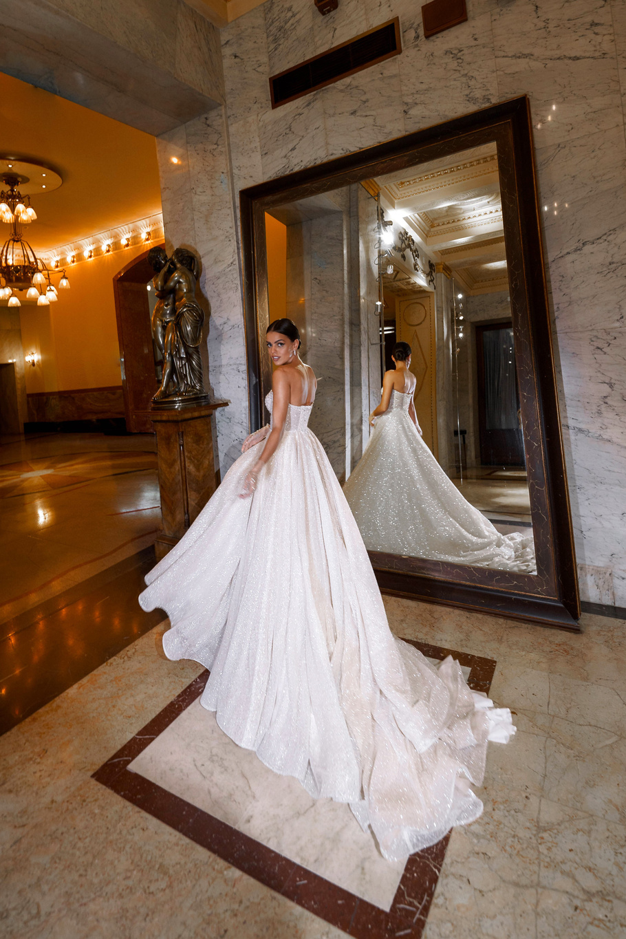 Купить свадебное платье «Биарриц» Патрисия Кутюр из коллекции 2022 года в салоне «Мэри Трюфель»