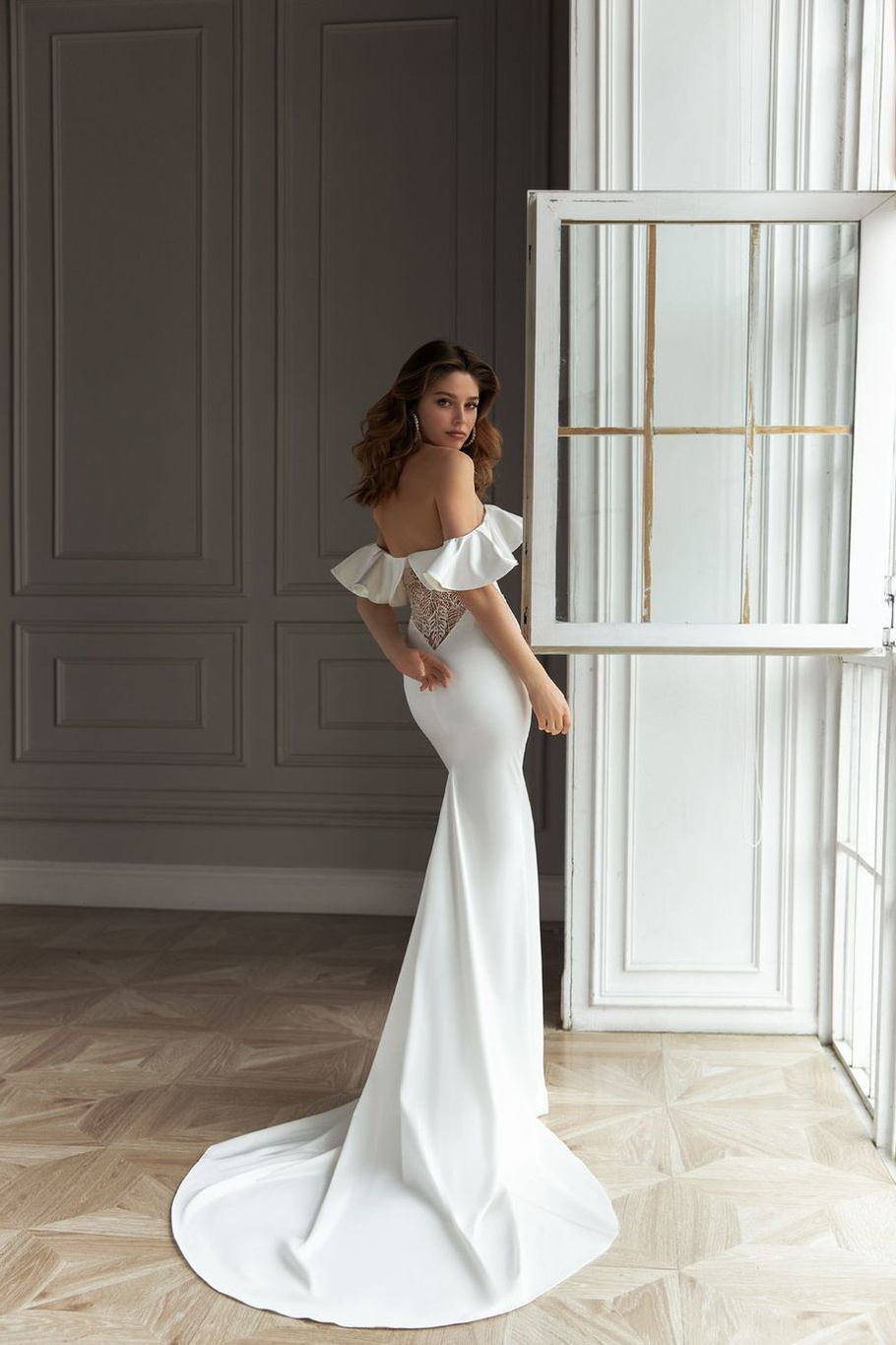 Купить свадебное платье «Хелен» Евы Лендел из коллекции 2021 в Ярославлье 