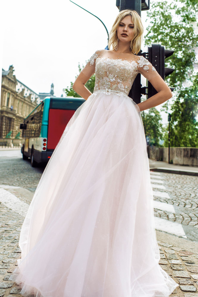 Свадебное платье «Лавин» Secret Sposa — купить в Краснодаре платье Лавин из коллекции "Парижская рапсодия" 2020