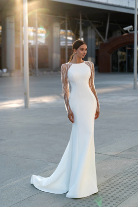 Купить свадебное платье «Джейми» Сонеста из коллекции 2023 года в салоне «Мэри Трюфель»
