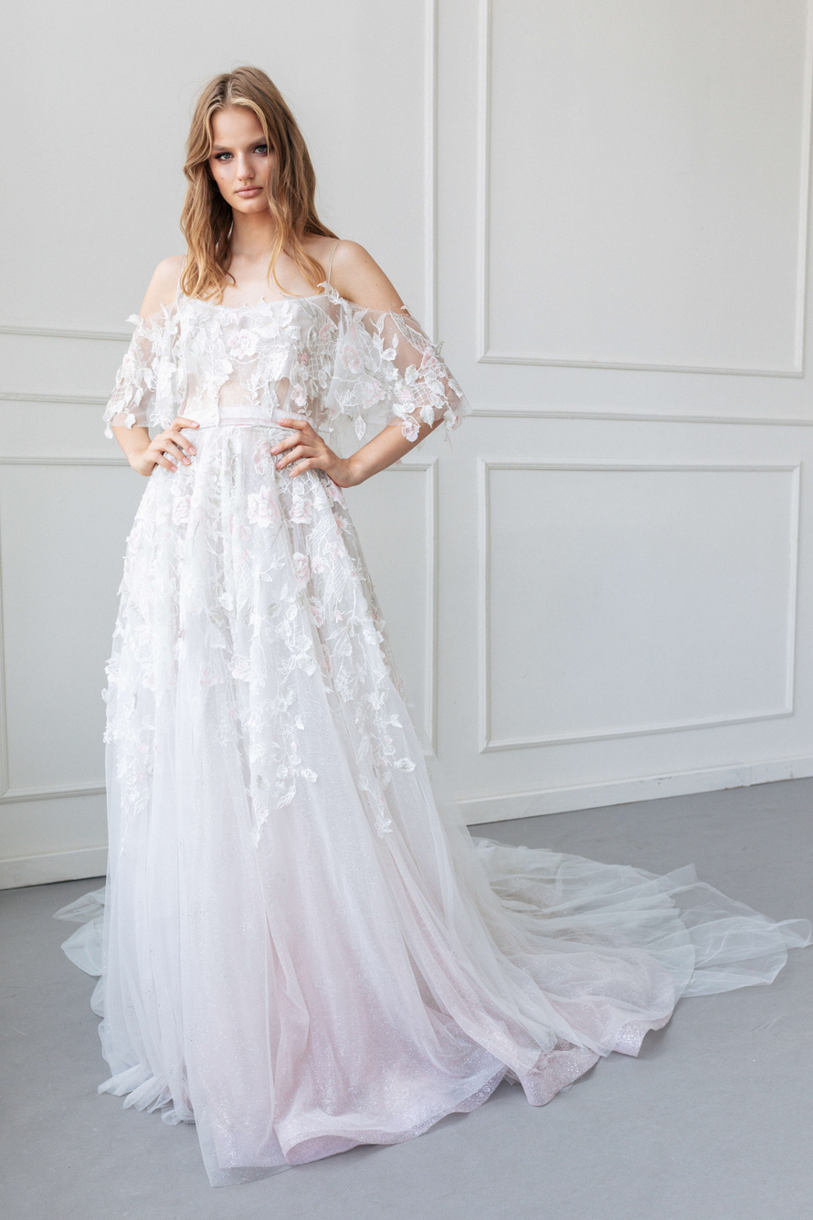 Купить свадебное платье «Эдем» Анже Этуаль из коллекции 2020 года в салоне «Мэри Трюфель»
