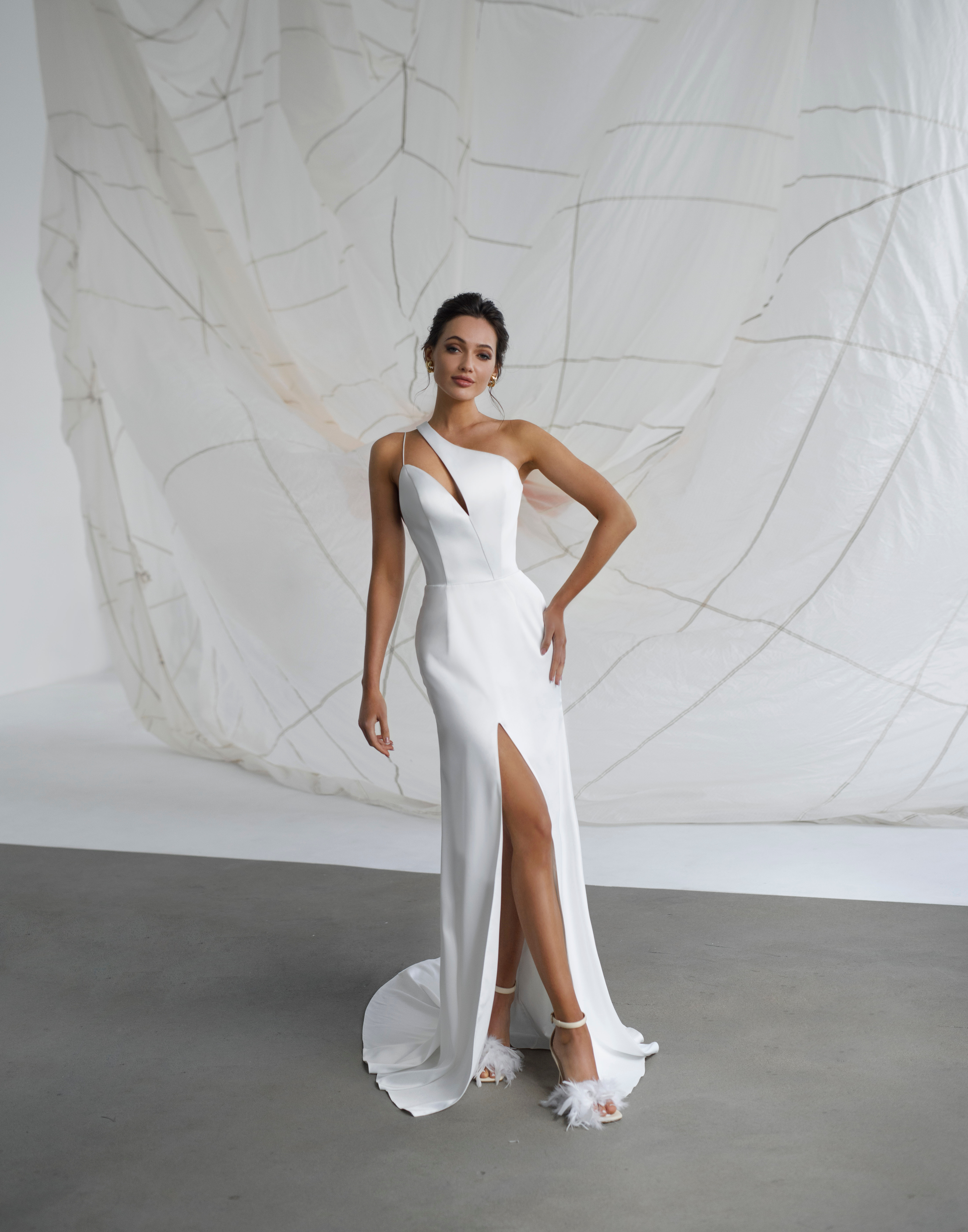 Купить свадебное платье «Теона» Эйв из коллекции Пташка 2023 года в салоне «Мэри Трюфель»