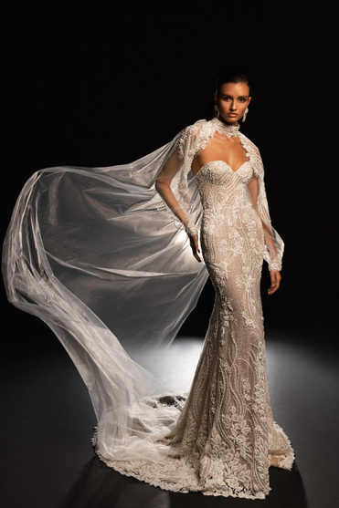 Купить свадебное платье «Хайди» Кристал Дизайн из коллекции Звездная пыль 2021 в салоне