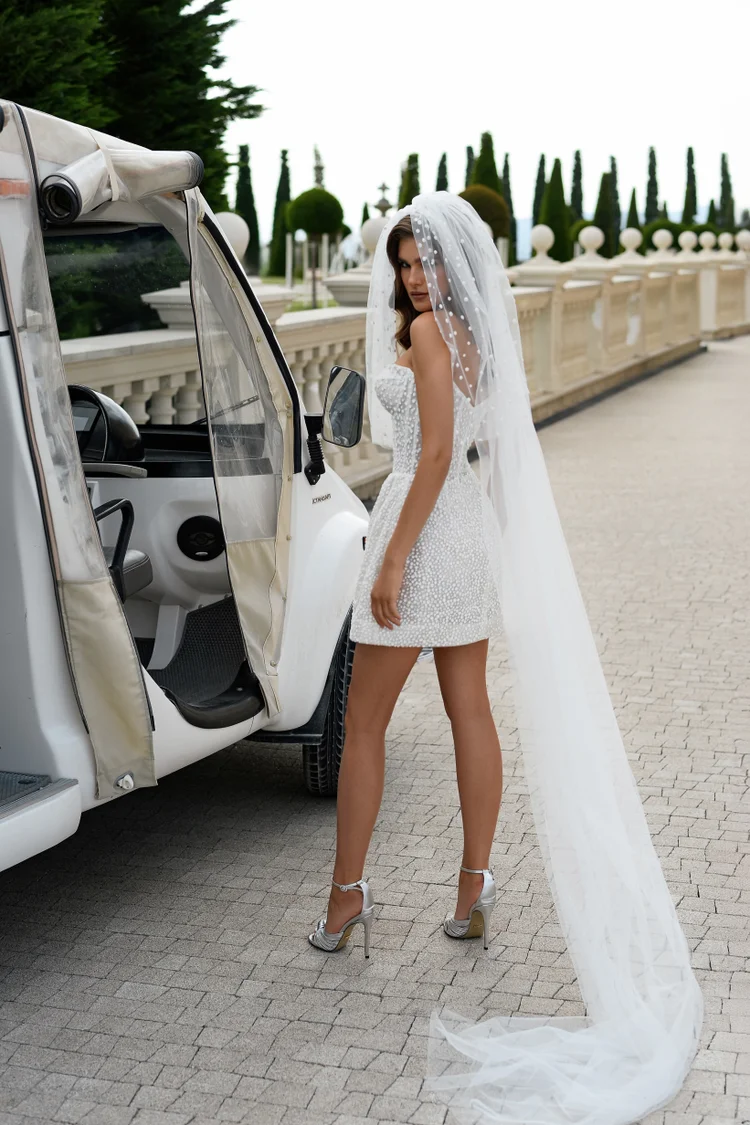 Купить свадебное платье «Хлоя» Мэрри Марк из коллекции Влюблен 2025 года в Мэри Трюфель Хлоя